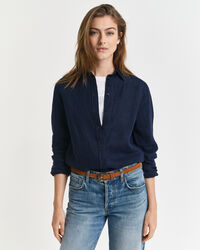 Regular fit skjorte af hør