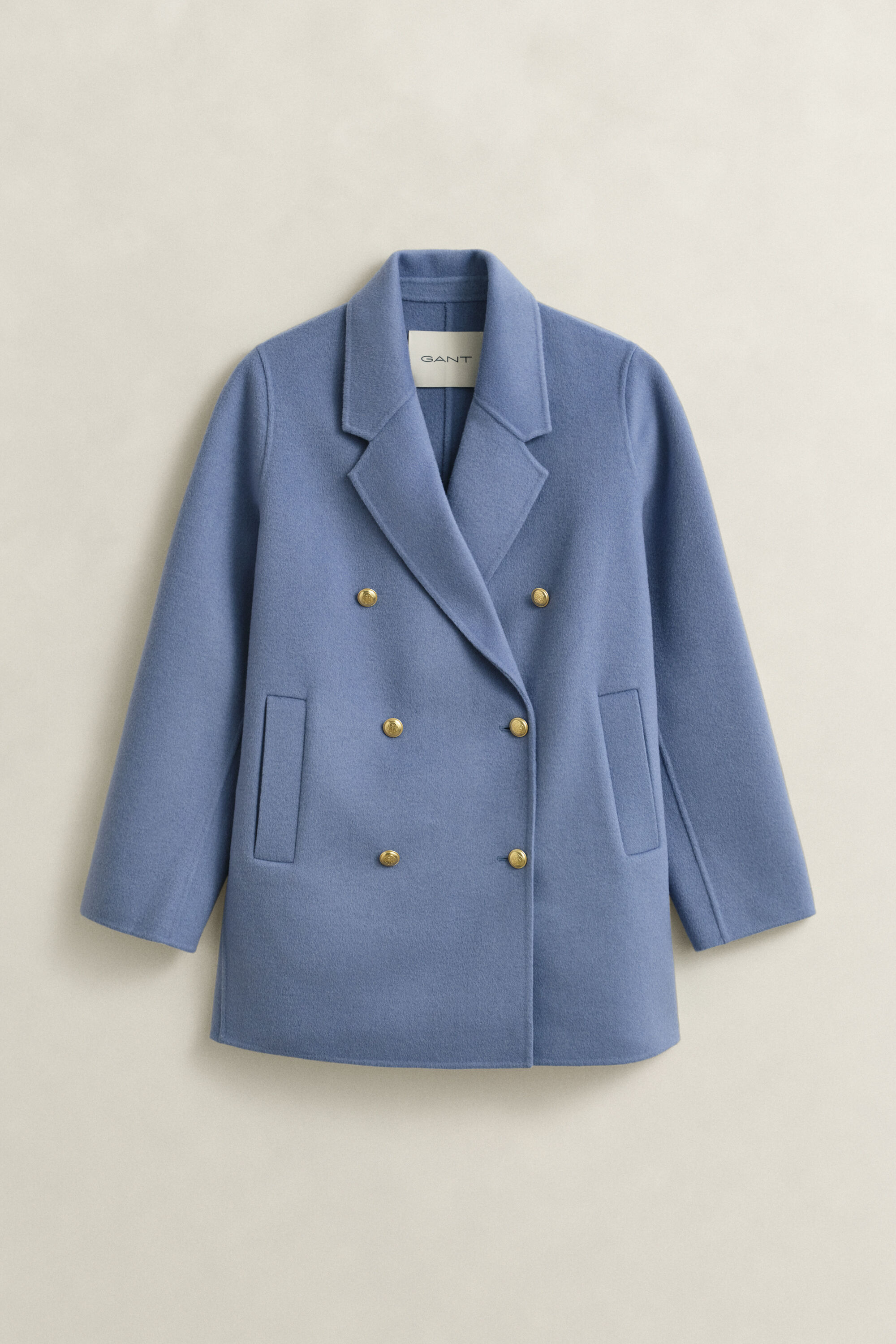 Sømandsjakke med håndsyede detaljer