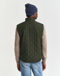 Quiltet Windcheater vest