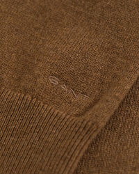 Strikket kjole af ekstra fin lammeuld