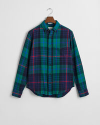 Regular fit ternet twillskjorte