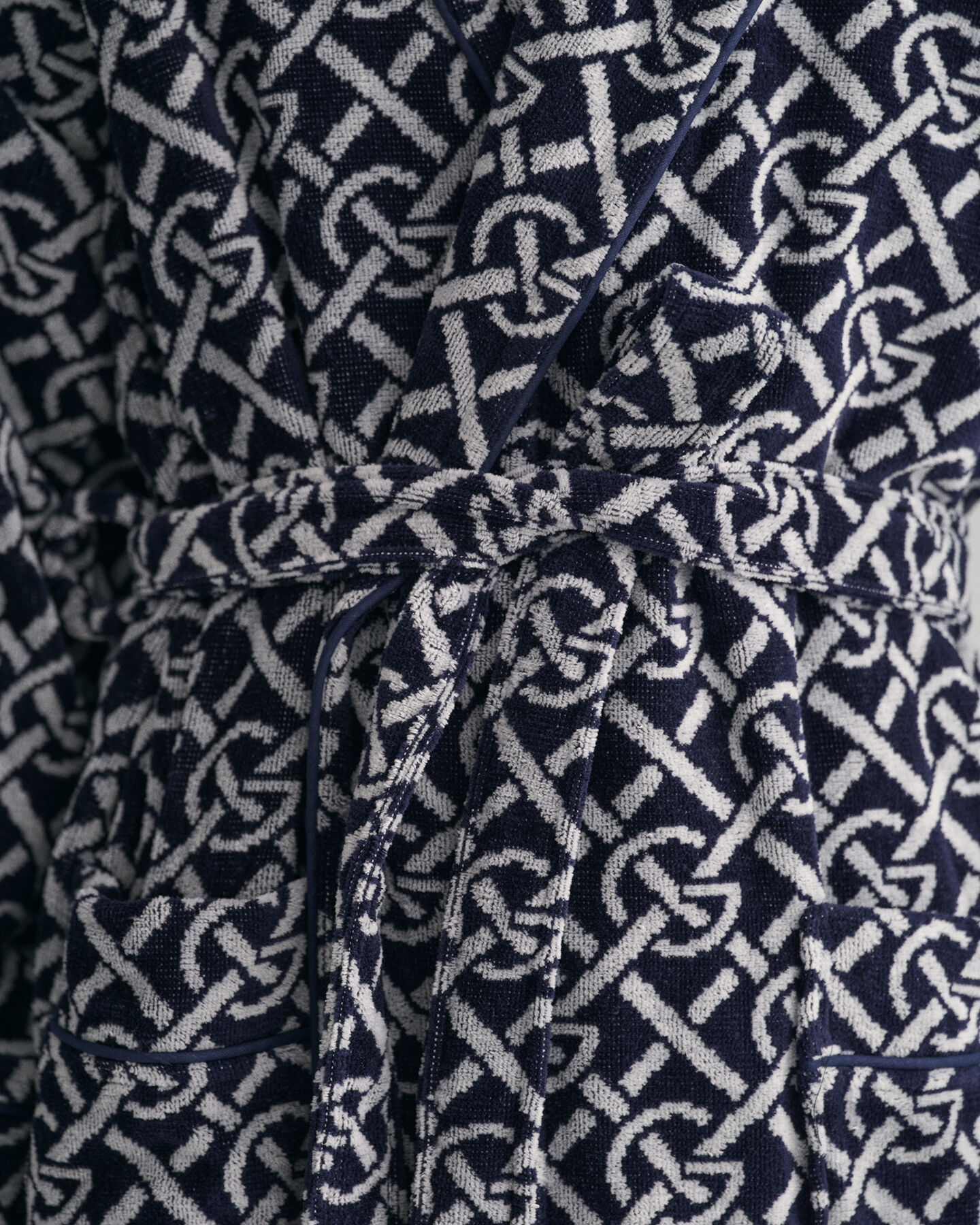 G Patterned badekåbe