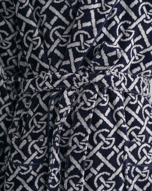 G Patterned badekåbe