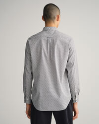 Regular fit Oxford skjorte med lille Paisley