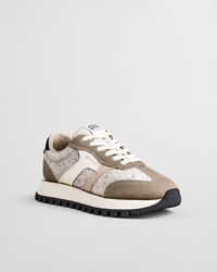 Caffay sneakers af ruskind og uld