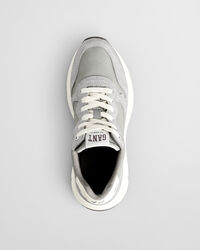 Neuwill sneakers af nylon og ruskind