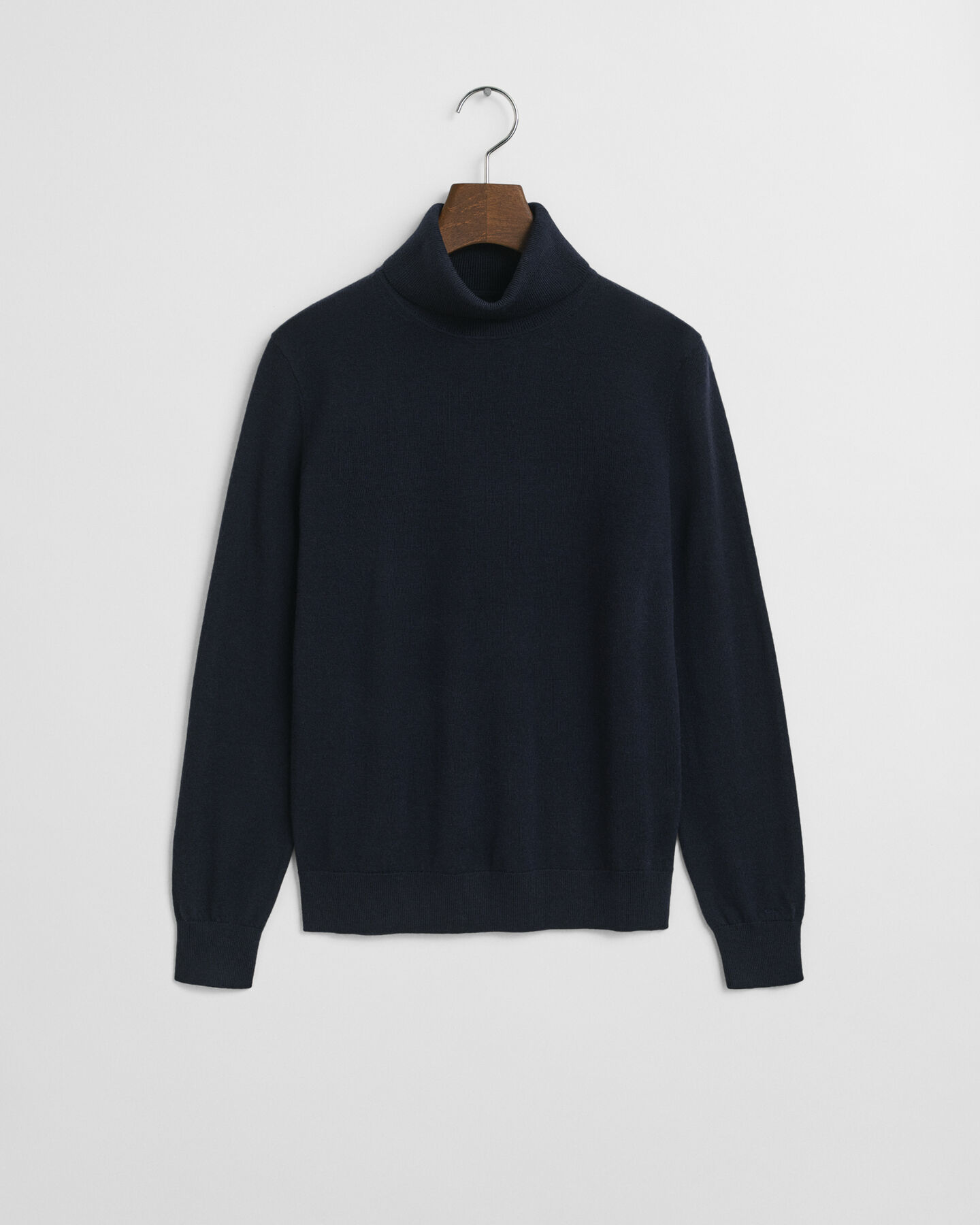 Rullekrave sweater af ekstra fin merinould