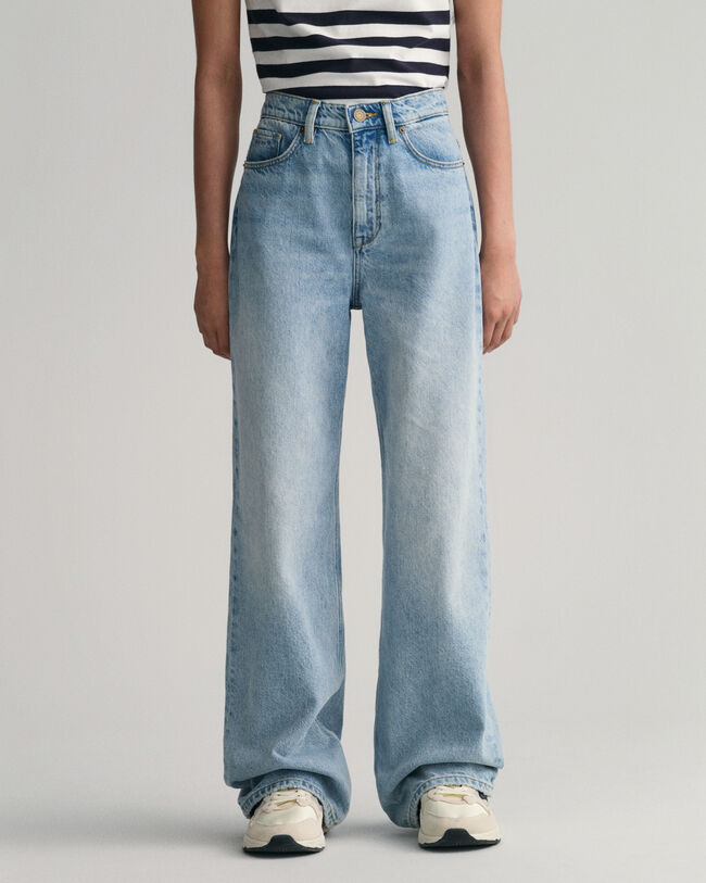 Teen Girls jeans med brede ben