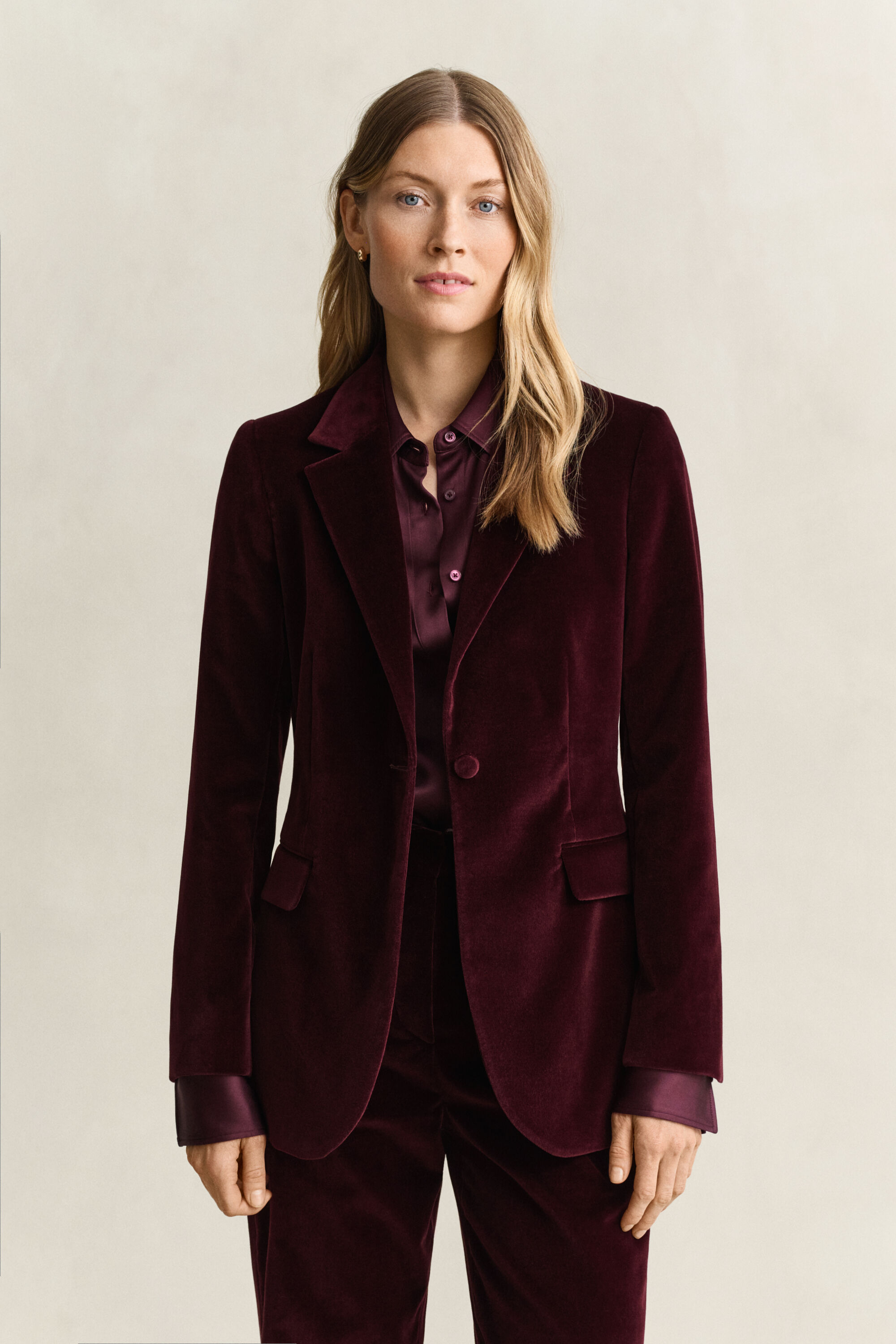 Blazer i fløjl