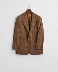 Relaxed fit ternet uldblazer