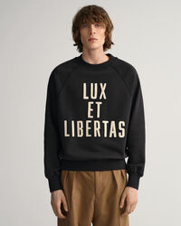 Luxe sweatshirt med crewneck
