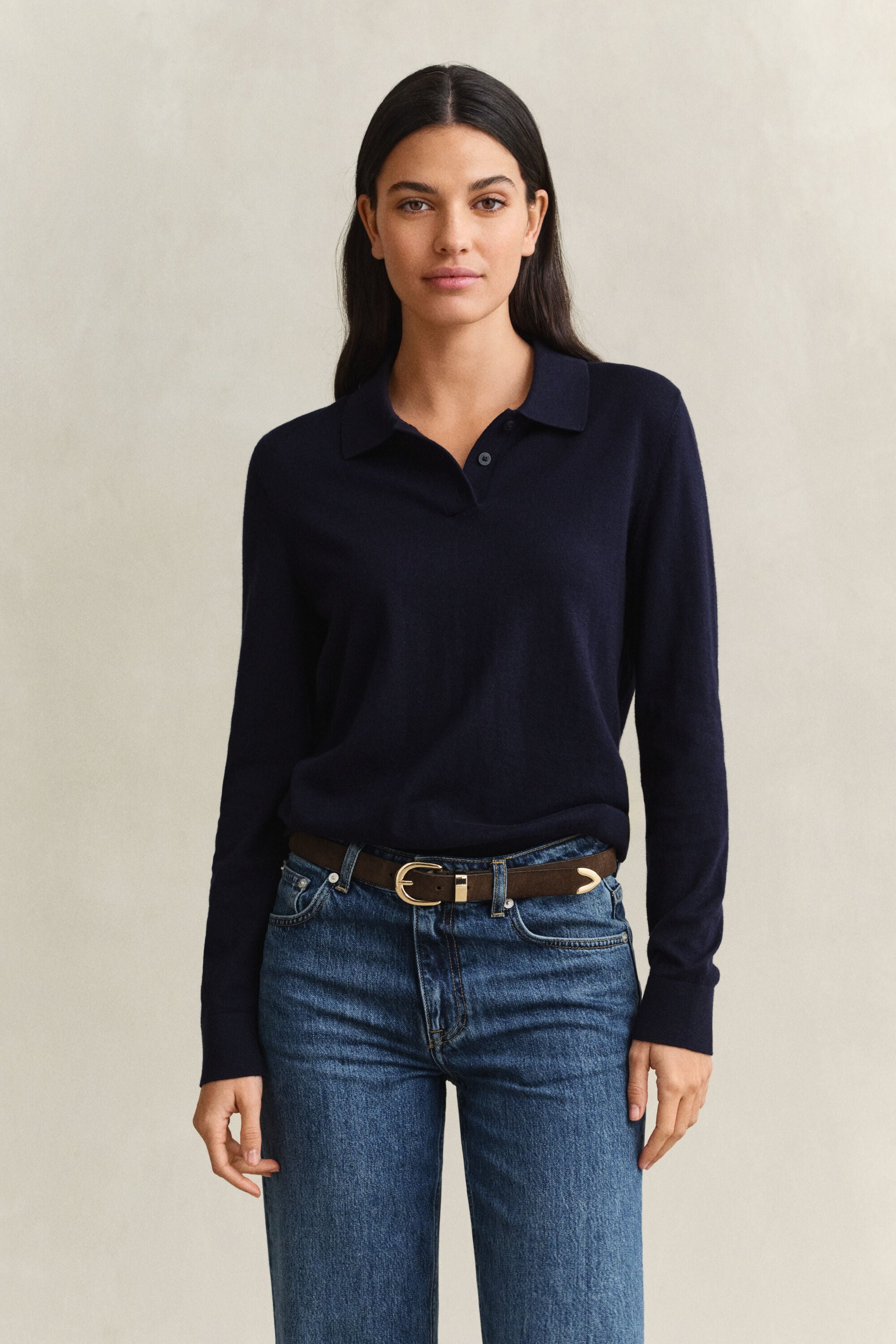Fin strikket sweater