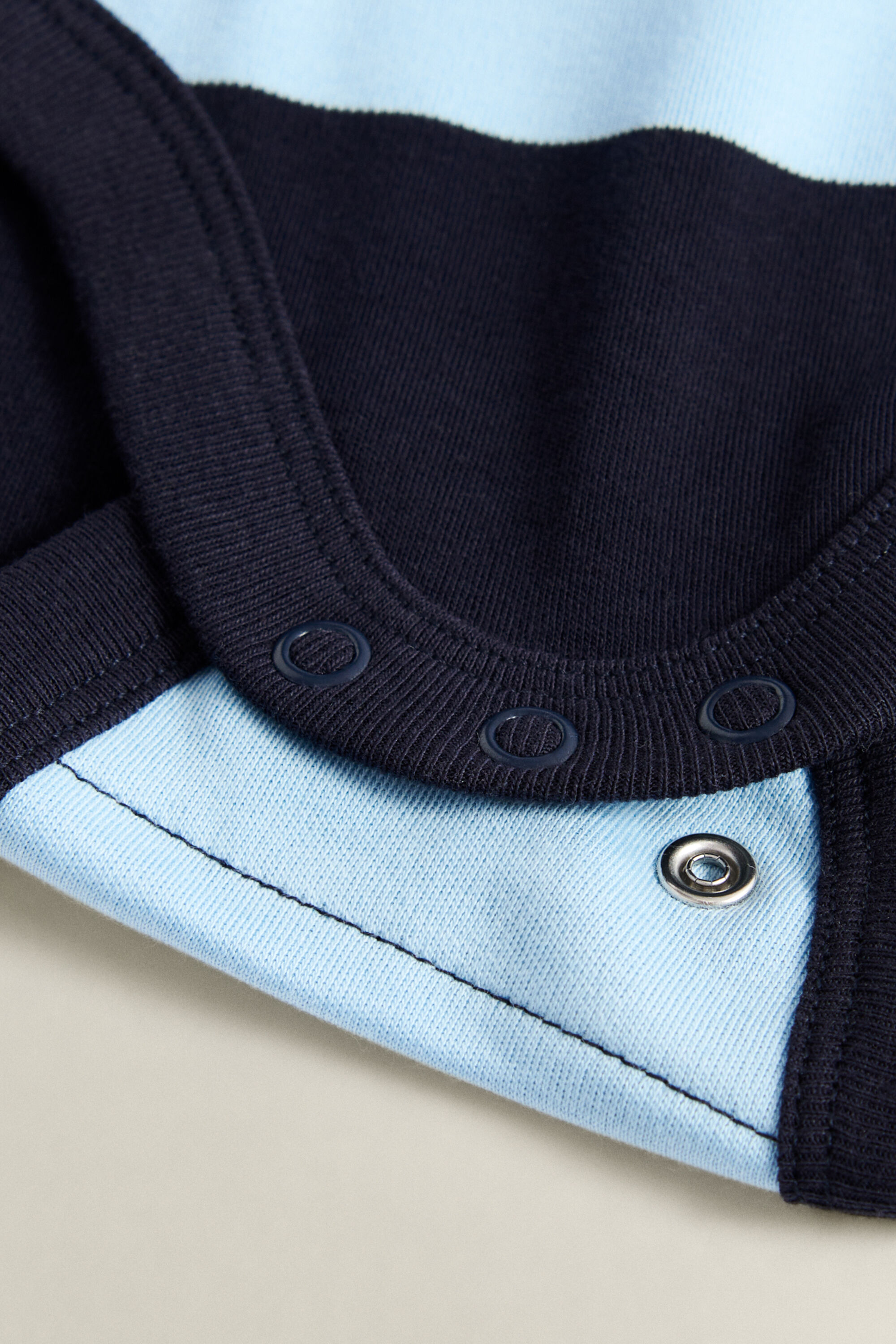 Baby 2-Pack stribede rompers