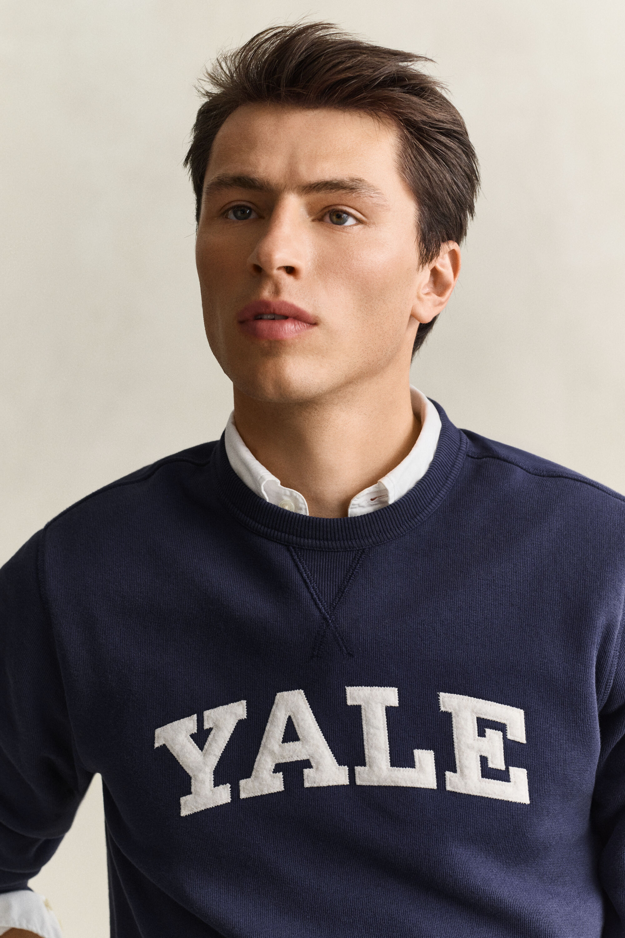 Gant x Yale sweatshirt med crewneck