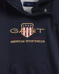 Kids heldragt med h&aelig;tte