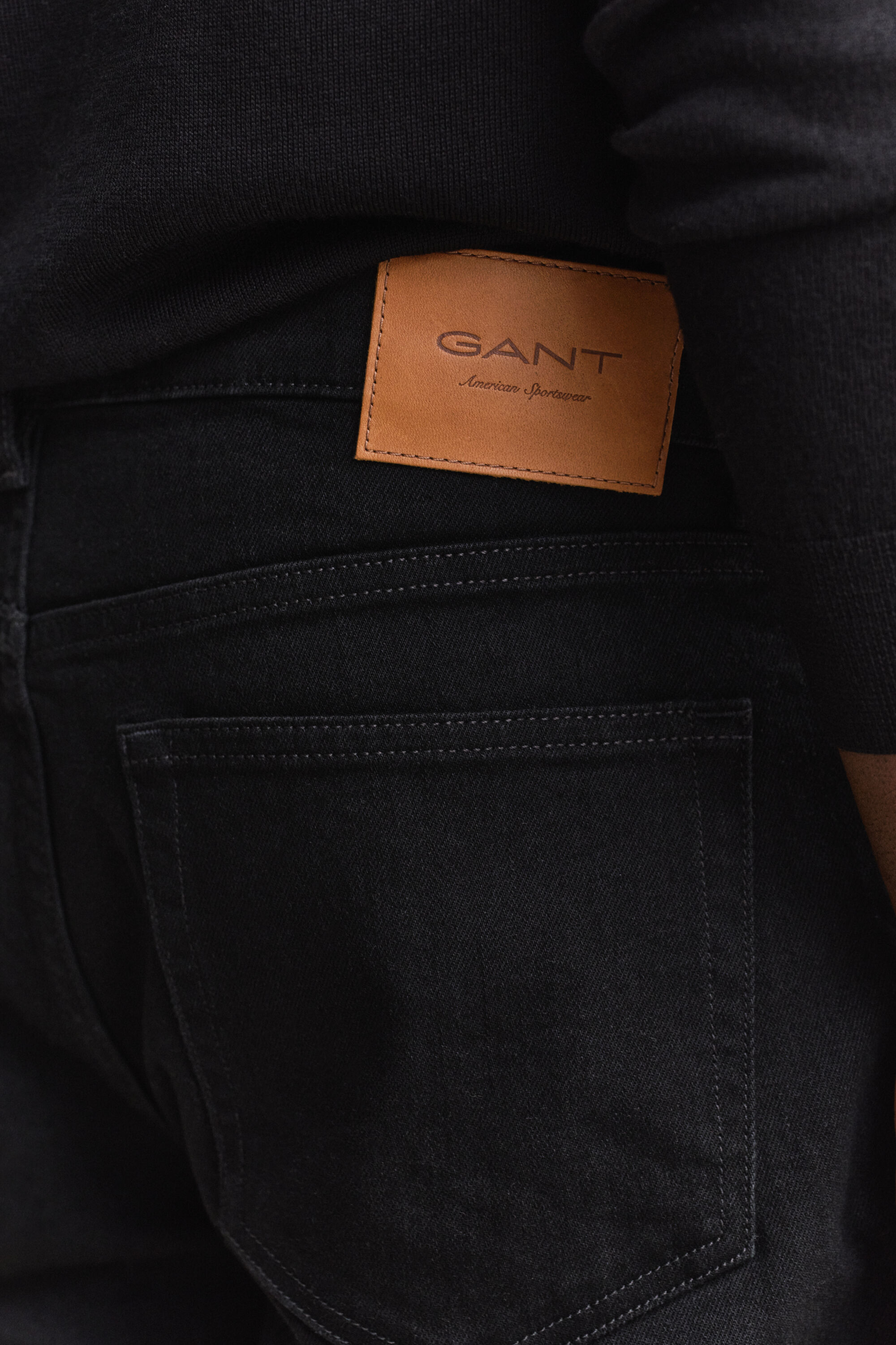 Regular fit jeans i let vask