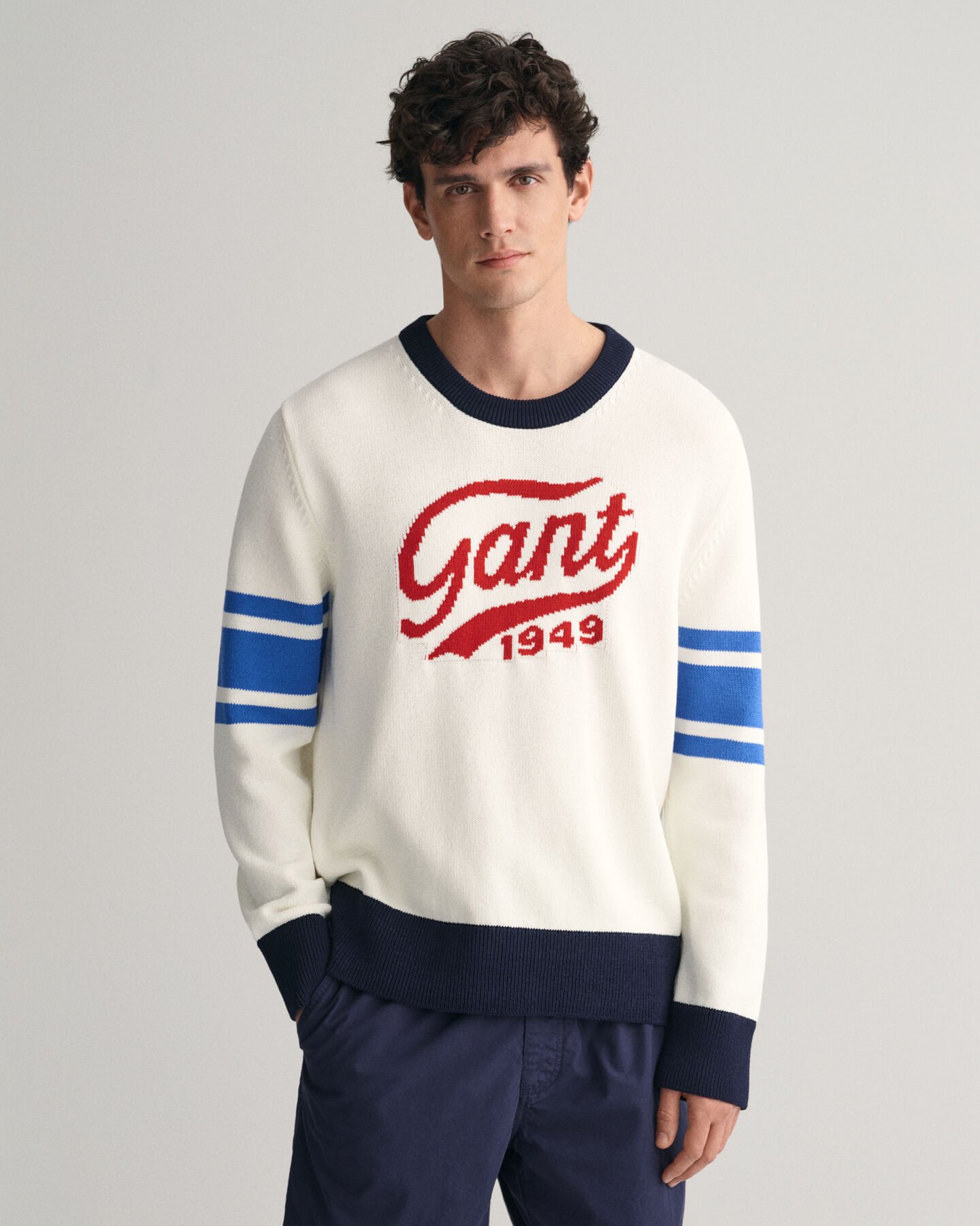 GANT Varsity sweater med crewneck
