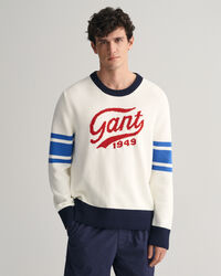 GANT Varsity sweater med crewneck
