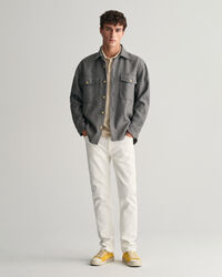 Sunfaded piqu&eacute; poloskjorte