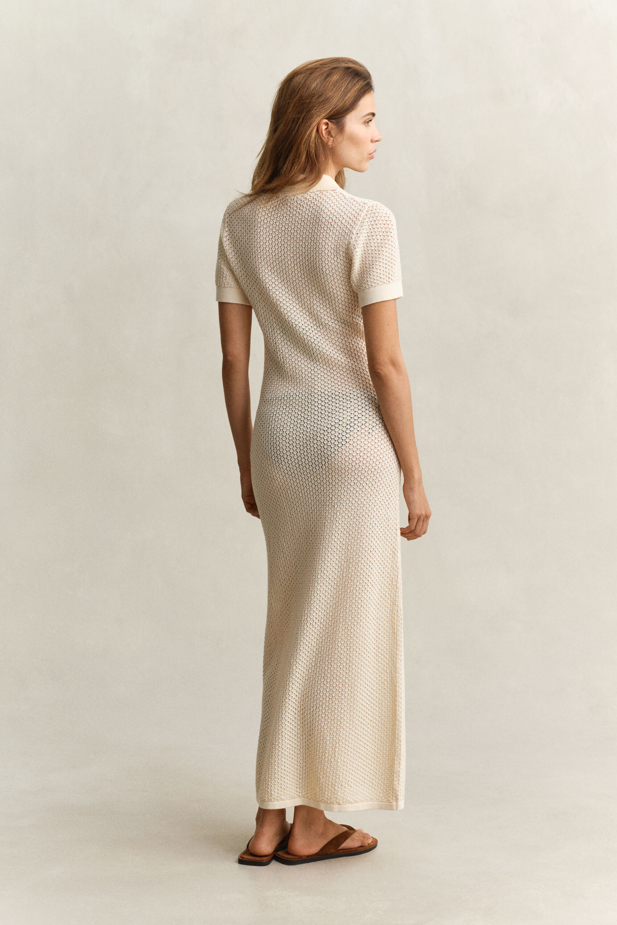 Blondestrikket Ruggerkjole