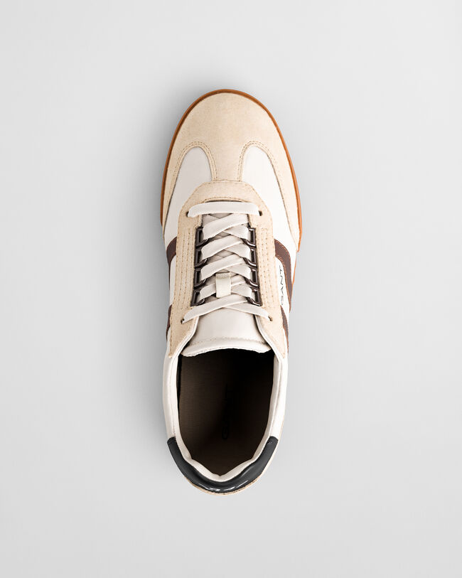 Baylle sneakers i ruskind