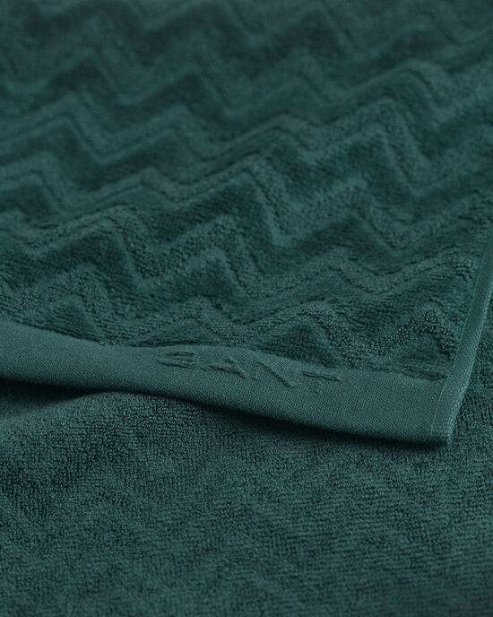 Jacquard sildebensmønstret håndklæde 50X70