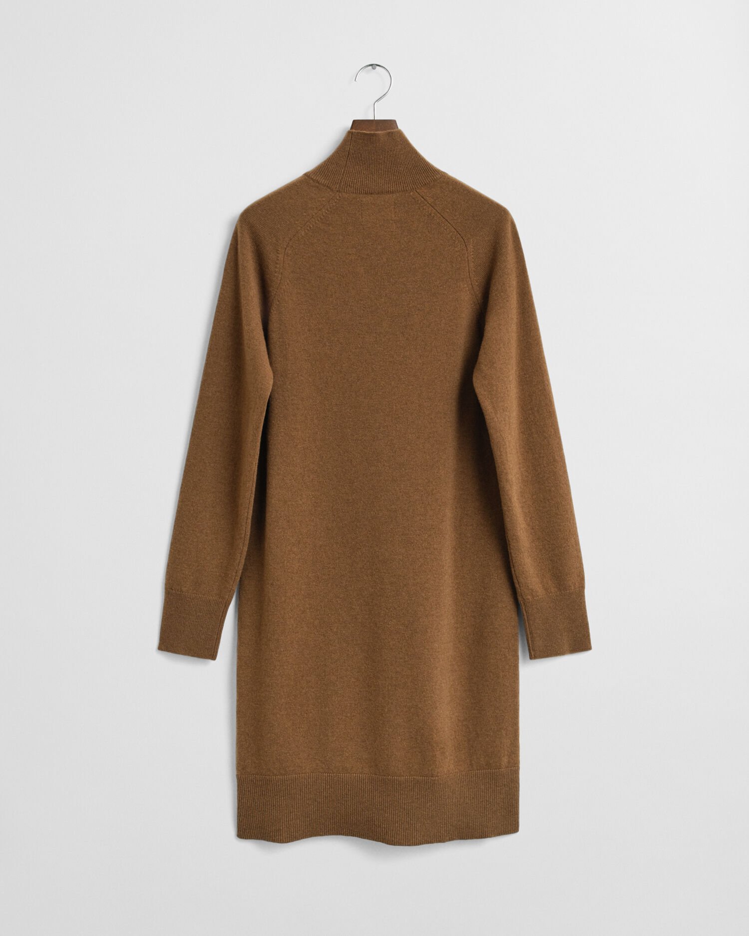 Strikket kjole af ekstra fin lammeuld