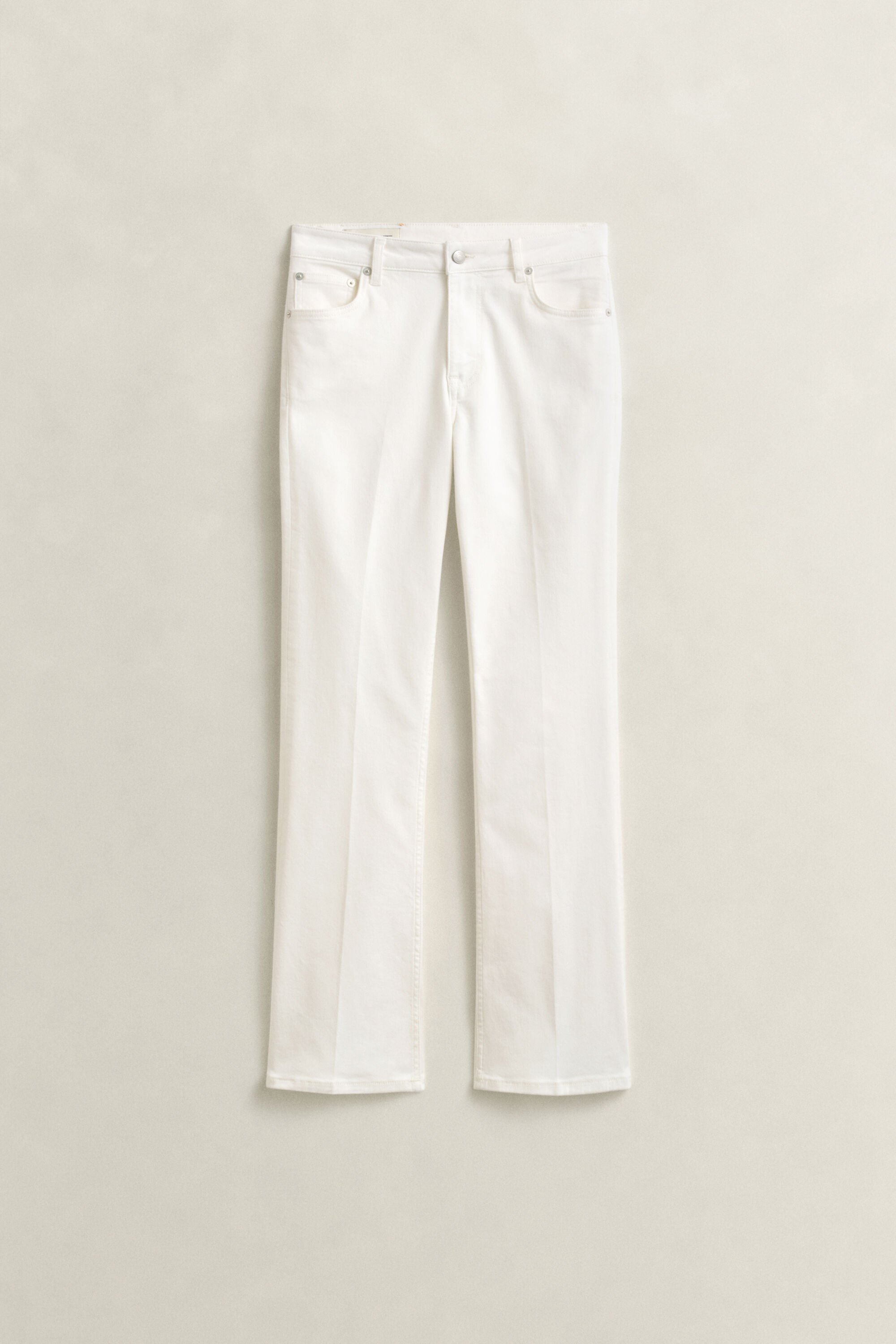 Jeans med svaj og stræk