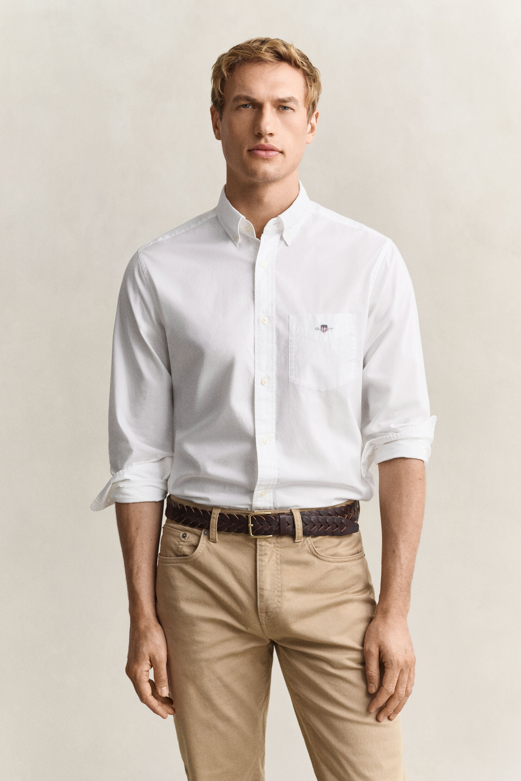 Classic Regular poplin skjorte