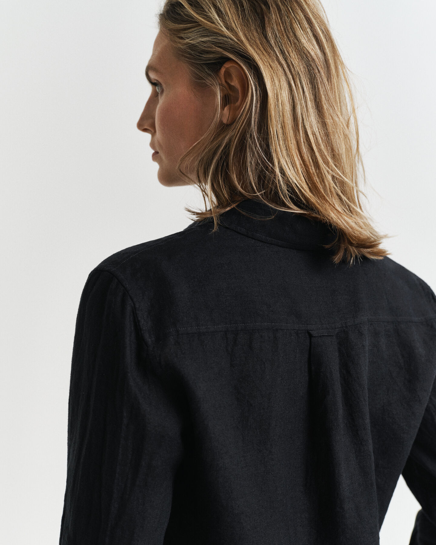 Regular fit skjorte af hør