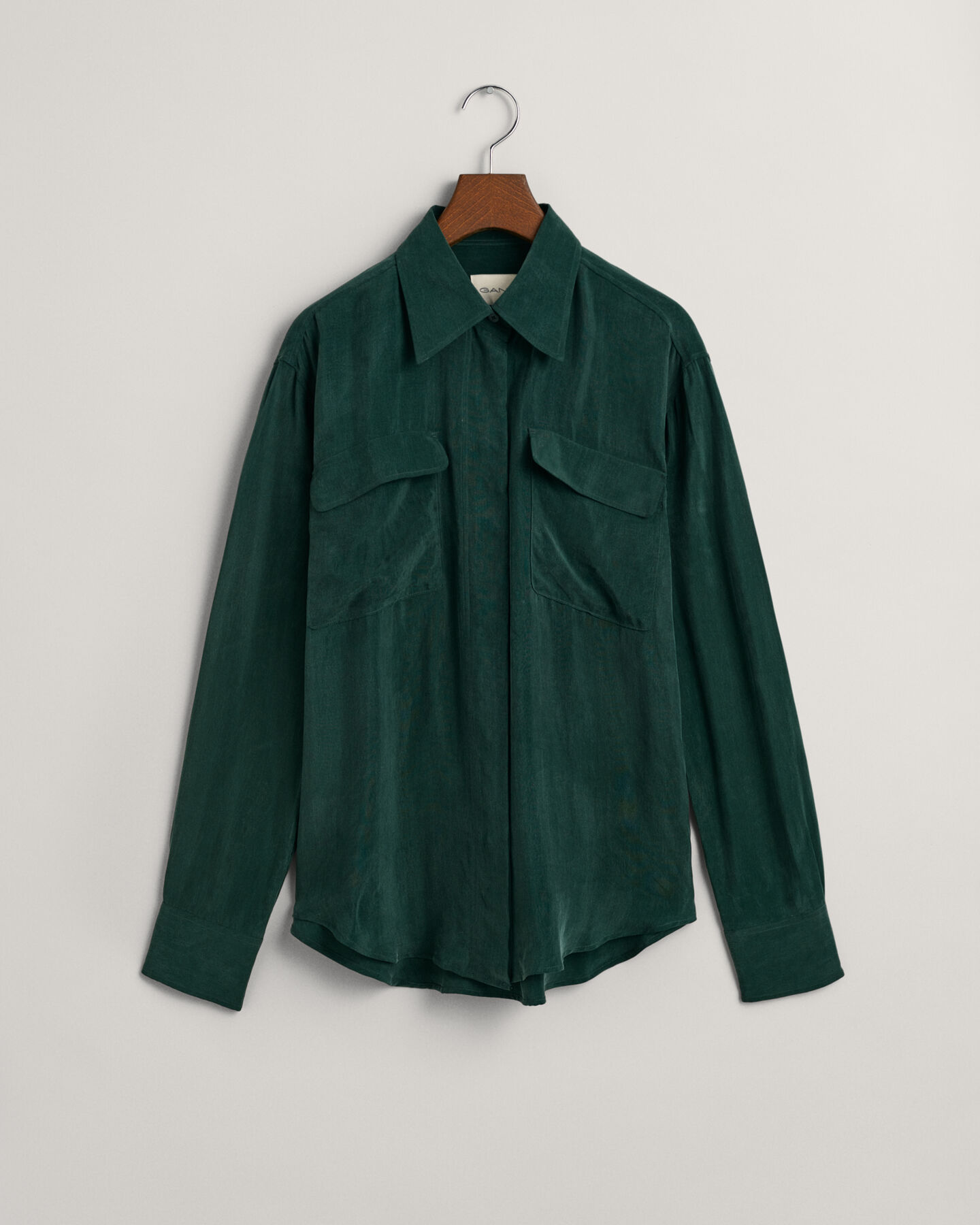 Relaxed fit utility-skjorte