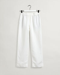 Pull-on-bukser i hør- og viskoseblanding