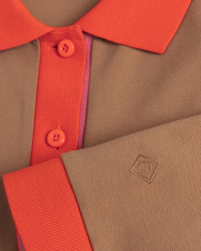 Polokjole med farveblokke