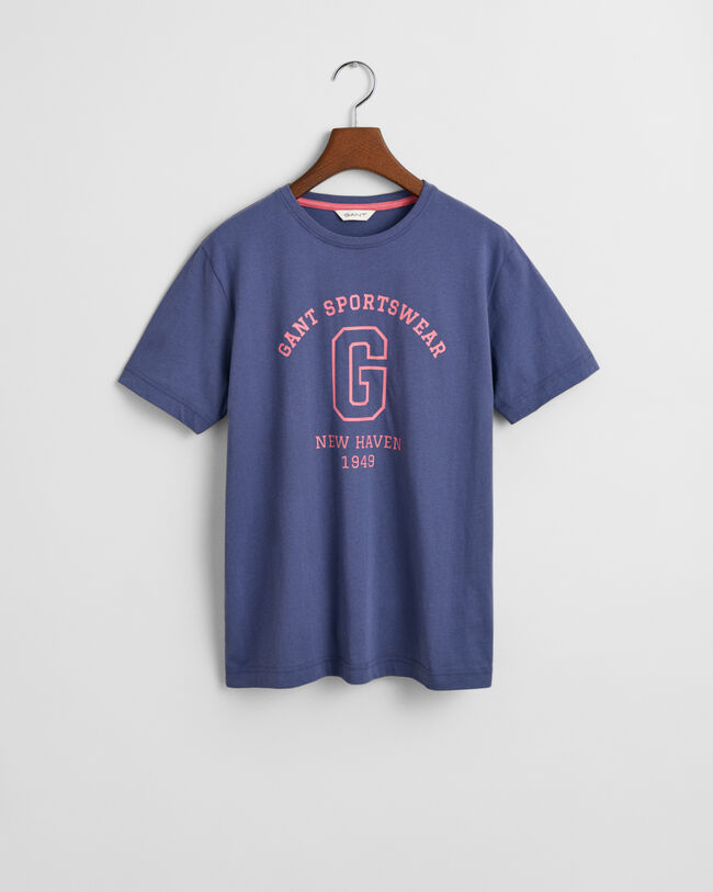 Teens GANT Sportswear Arch-grafisk T-shirt