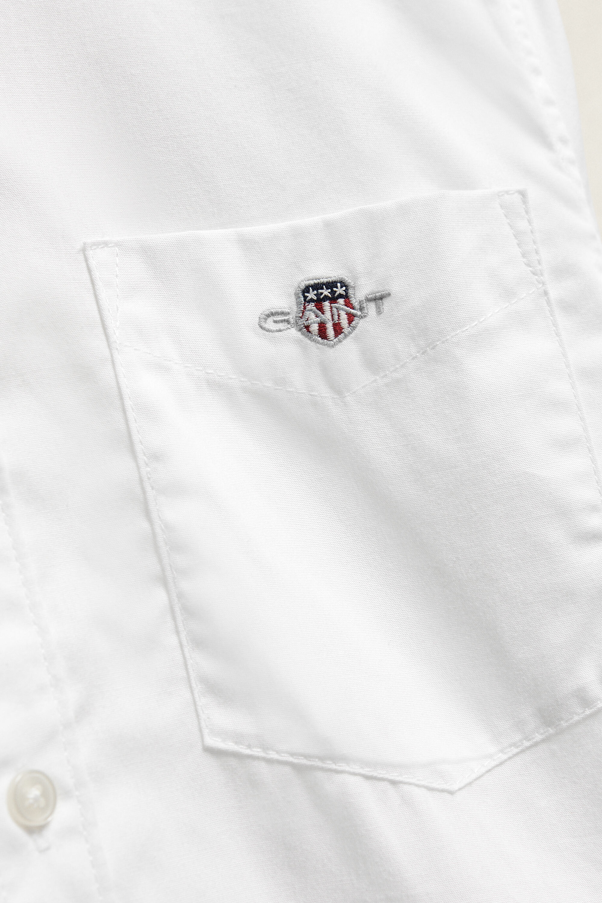 Teen Boys Shield poplinskjorte