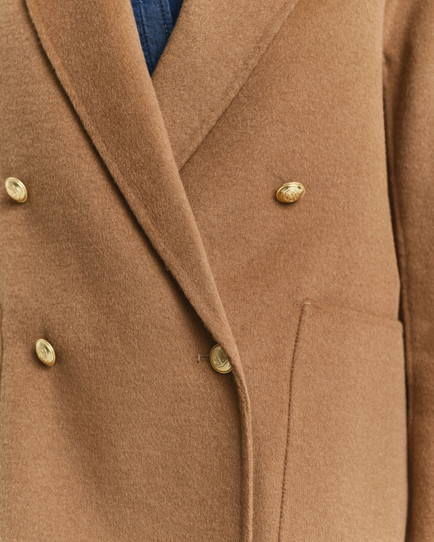 Regular fit håndsyet Club blazer