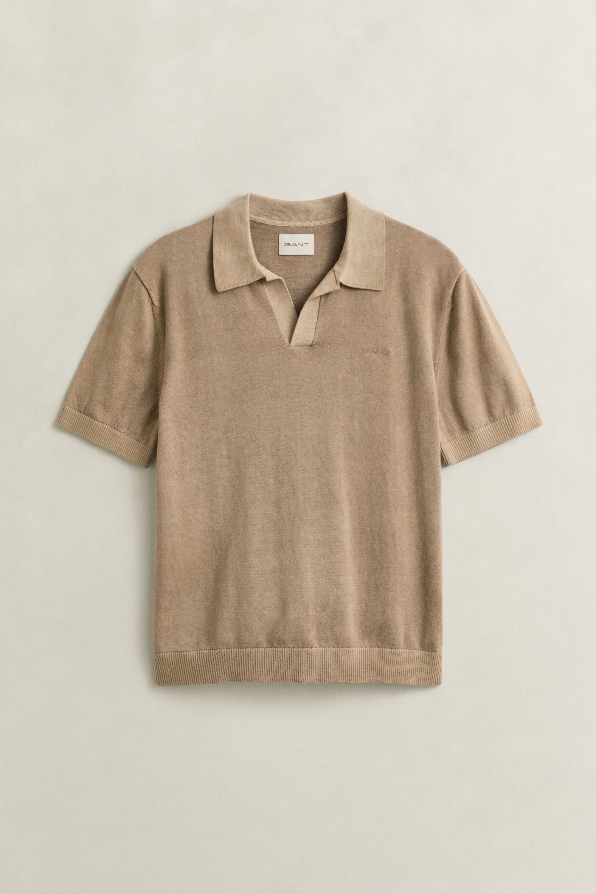 Sunfaded polosweater