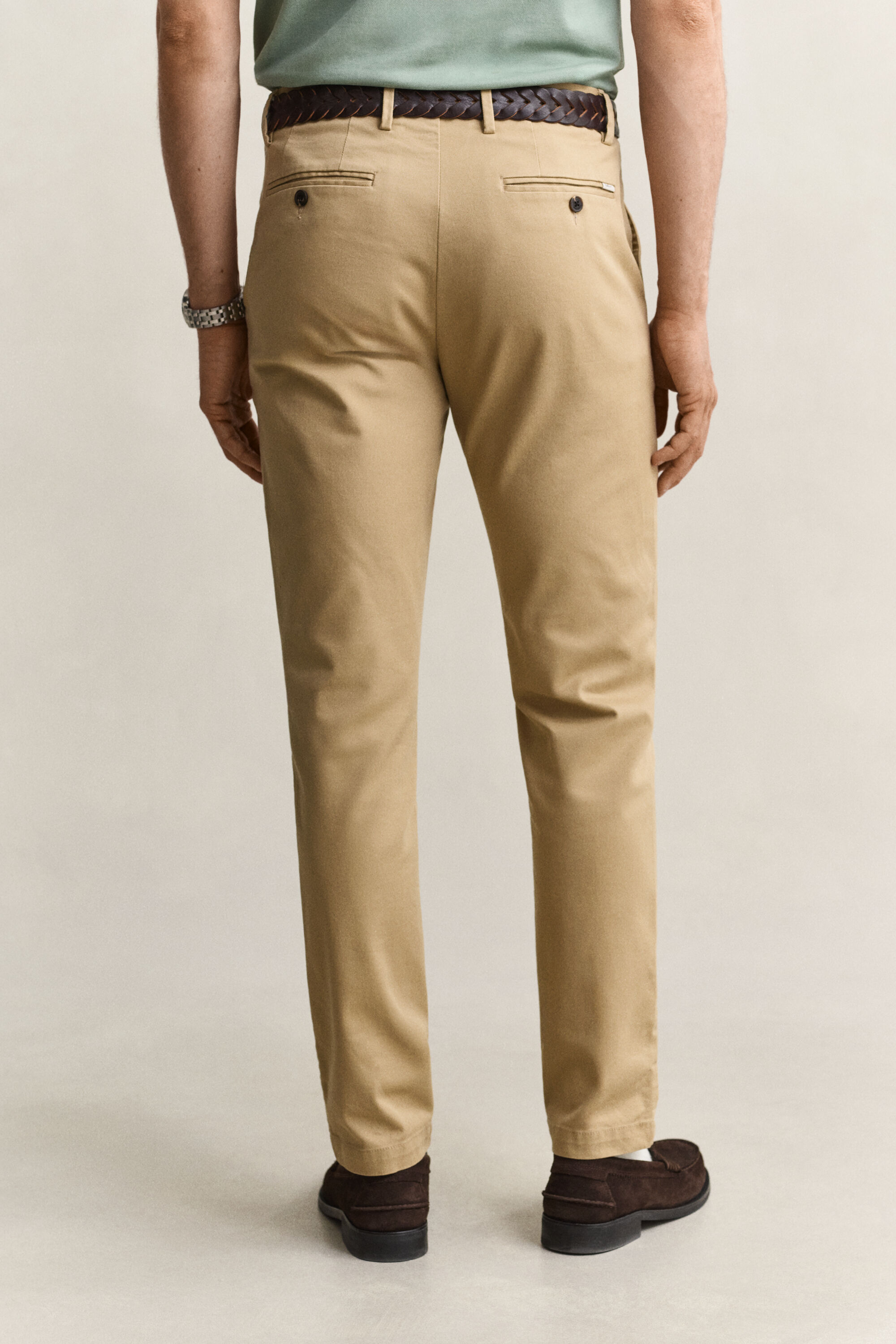 Slim fit smarte chinobukser