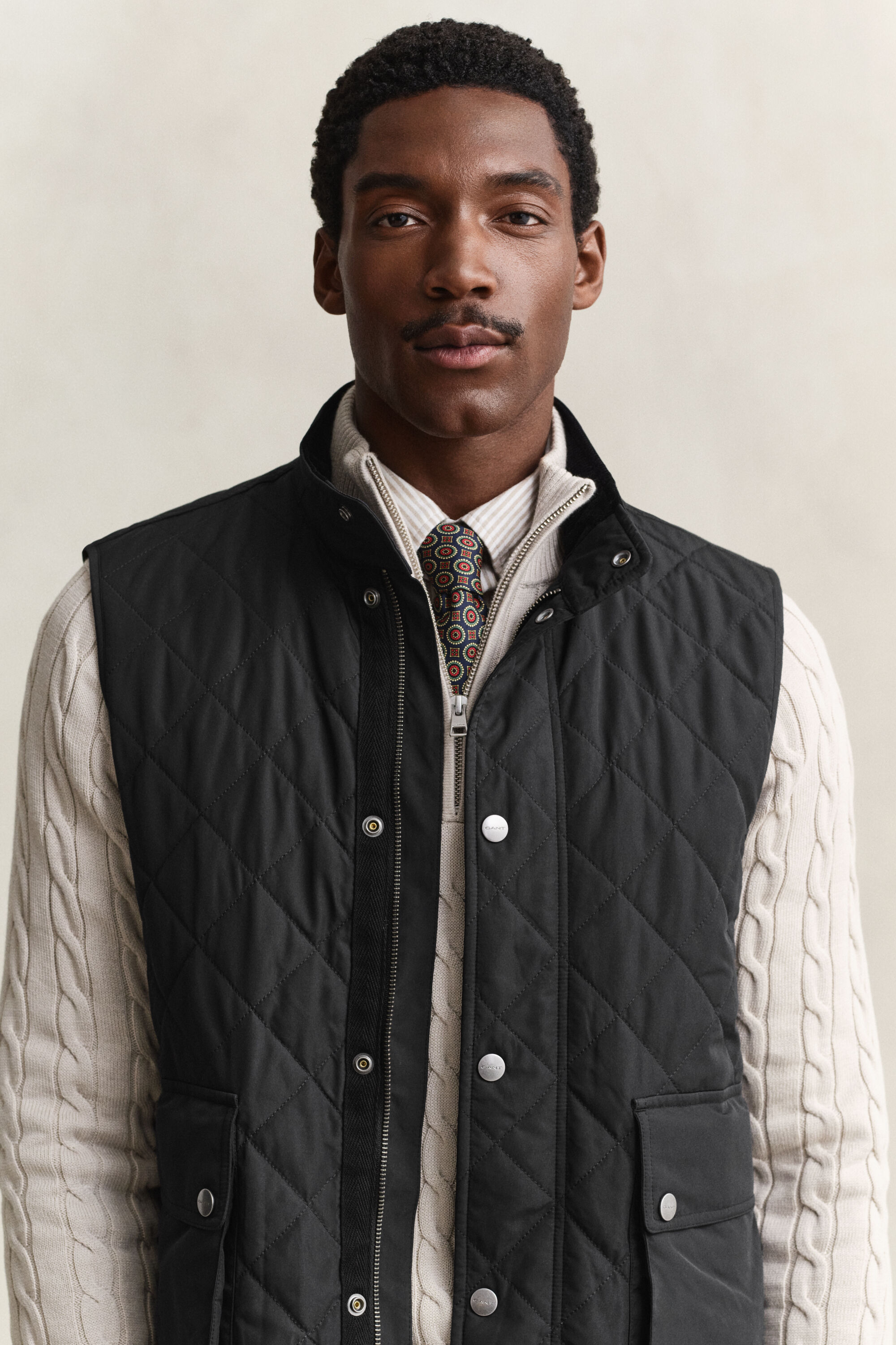 Quiltet vest