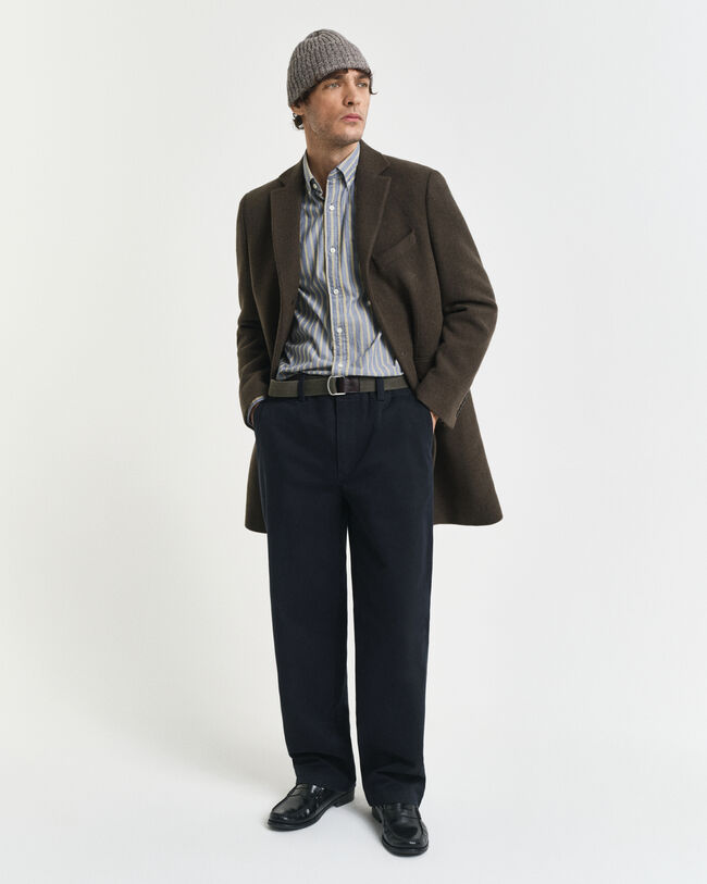 Regular fit Archive poplin skjorte med striber