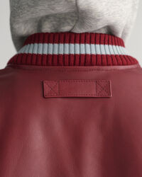 GANT Varsity Jacket af læder