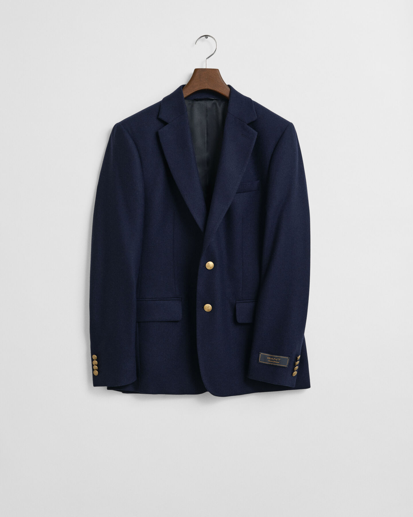 Slim fit Club Blazer i uldflannel
