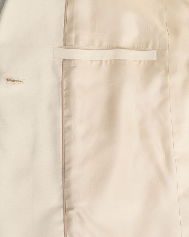 Regular fit Fluid blazer med b&aelig;lte