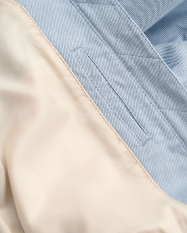 Bomberjakke i hørblanding