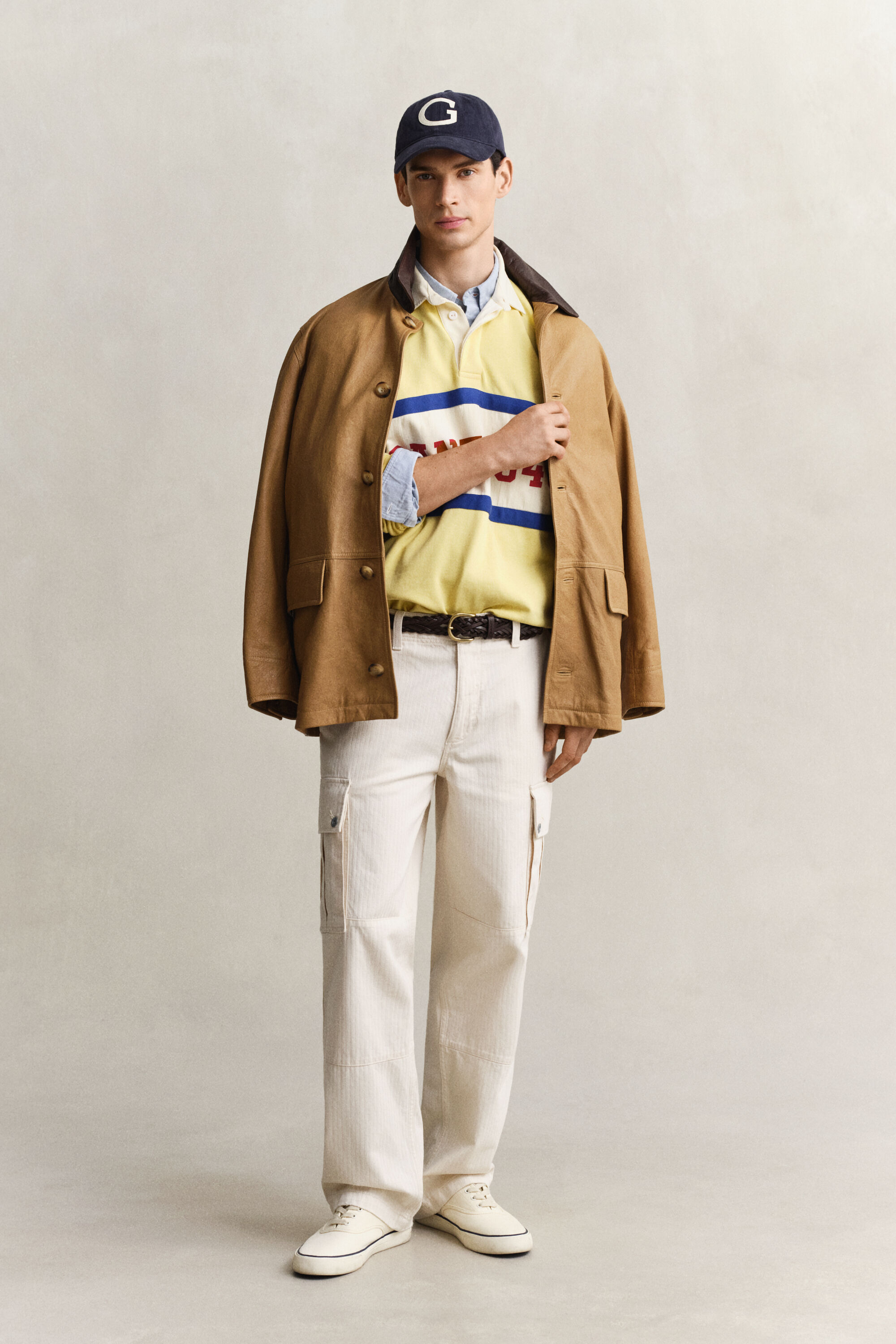 Sildebensmønstrede cargobukser