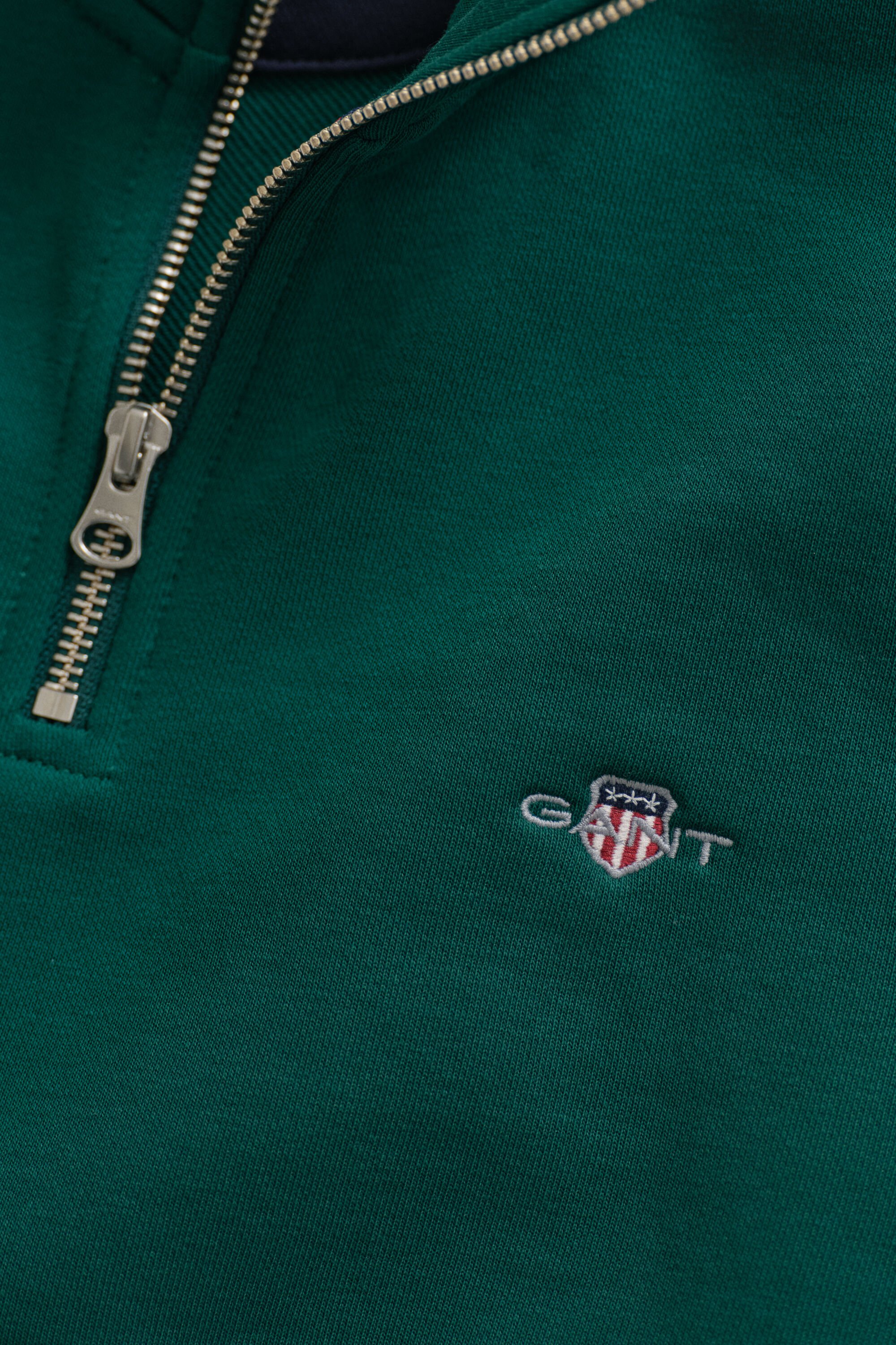 Shield sweatshirt med halv lynlås