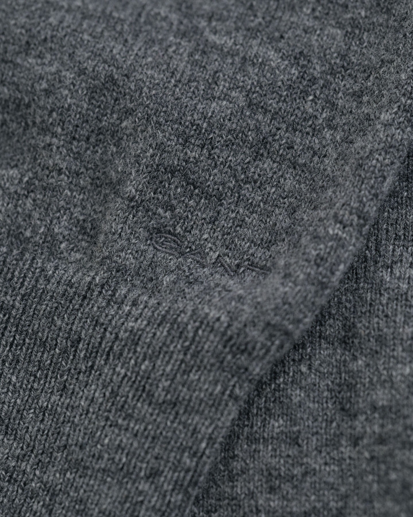 Crewneck sweater i ekstra fin lammeuld