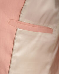 Regular fit h&oslash;rblazer med str&aelig;k