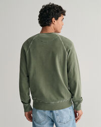 Sunfaded sweatshirt med crewneck