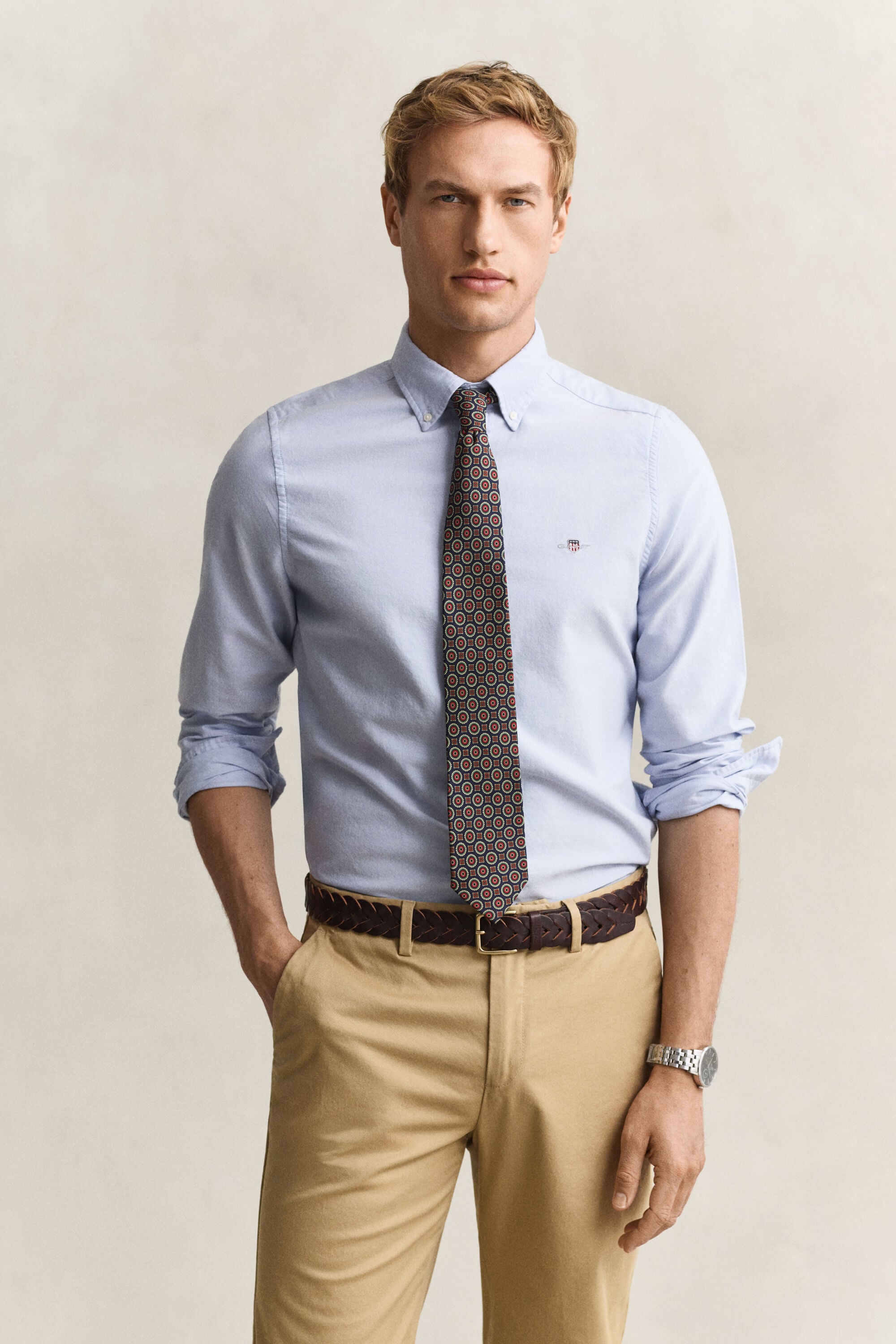 Classic Slim Oxford skjorte